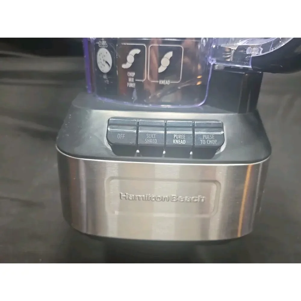 Hamilton Beach Stack & Snap Food Processor 12cup Capacity - Black (70727)